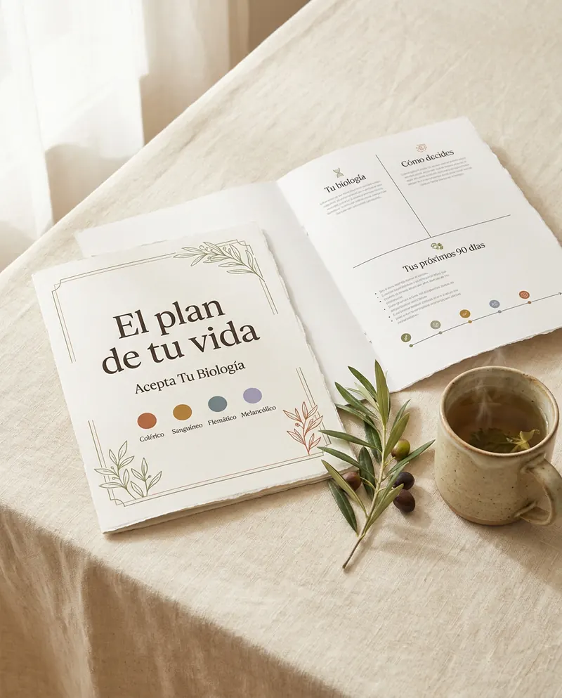 Cuadernillo «El plan de tu vida» de Acepta Tu Biología, con las cuatro biologías en la portada